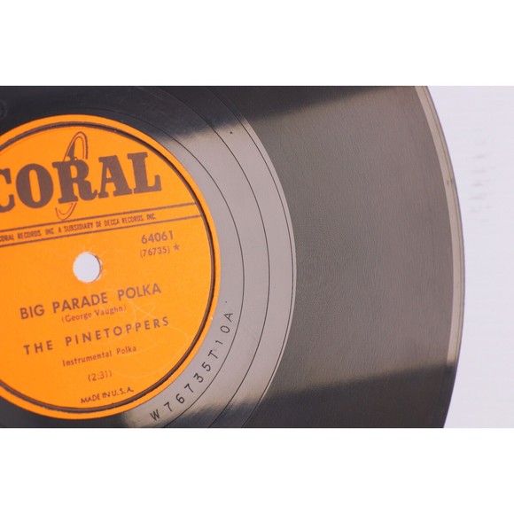 The Pinetoppers - Mockin' Bird Hill / Big Parade Polka 1950 78 rpm Record 64061 - Picture 16 of 16